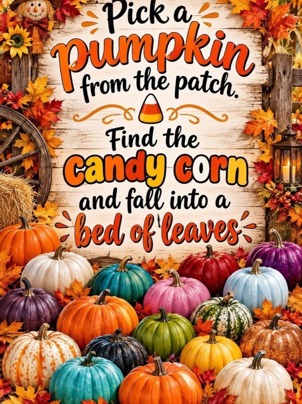 “Pick a pumpkin”